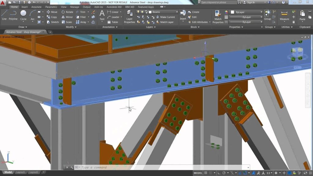Steel Detailing: Tekla vs AutoCAD vs Advance Steel