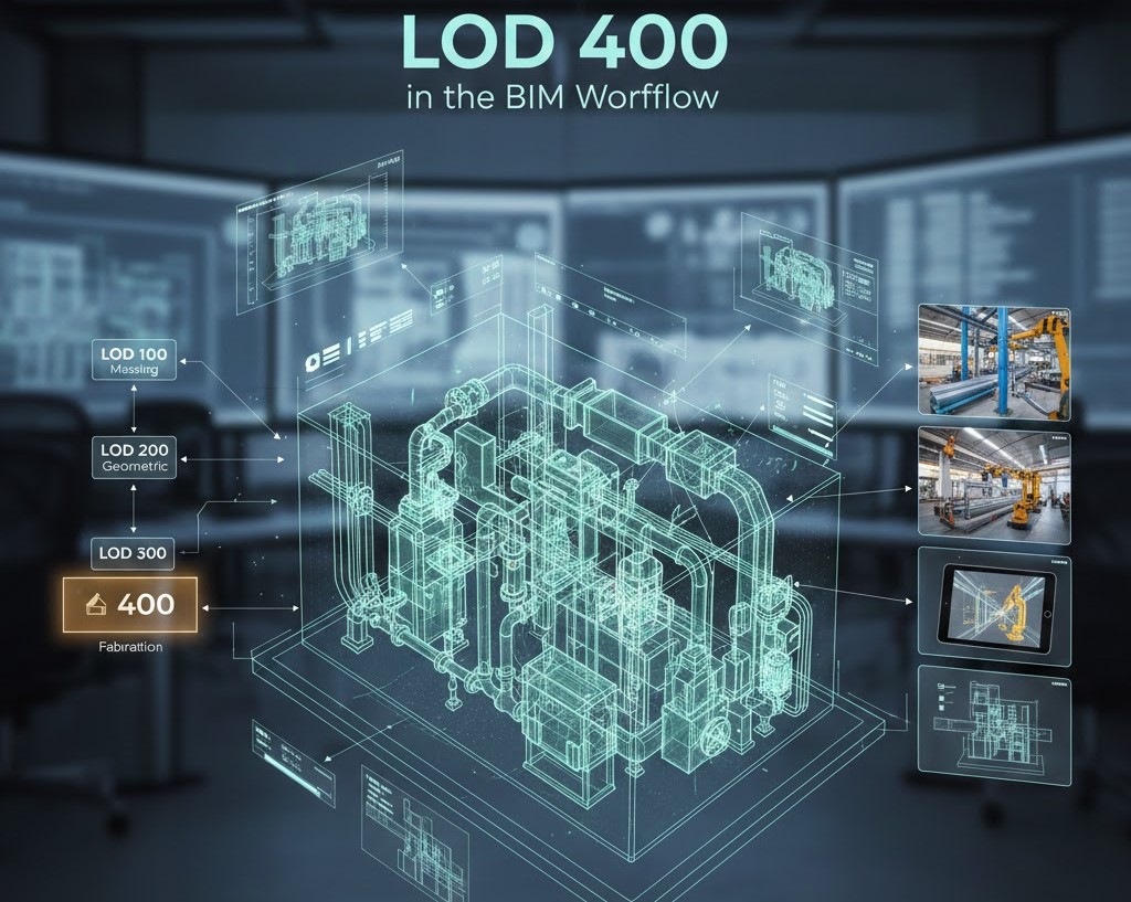 LOD 400 in the BIM Workflow