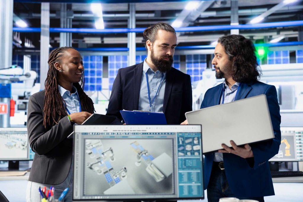 Engineering team evaluating In-House BIM Team vs BIM Outsourcing for cost, speed, and quality